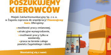 Miejski Zakład Komunikacyjny w Żaganiu poszukuje KIEROWCÓW.