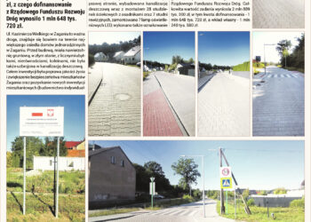 Zakończyła się budowa ulicy Kazimierza Wielkiego w Żaganiu. Cała inwestycja pochłonęła 2 mln 889 tys. 300 zł, z czego dofinansowanie z Rządowego Funduszu Rozwoju Dróg wynosiło 1 mln 648 tys. 720 zł.