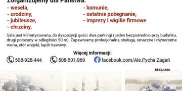 SALA WESELNA ”ALE PYCHA” W ŻAGANIU