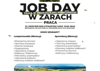 JUŻ JUTRO 23.04.2026 KRONOSPAN ZAPRASZA NA SPOTKANIE W SPRAWIE PRACY