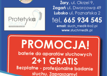 HONORATA SŁAWSKA Z GABINETU PROTETYKI SŁUCHU ZAPRASZA NA BEZPŁATNE BADANIE